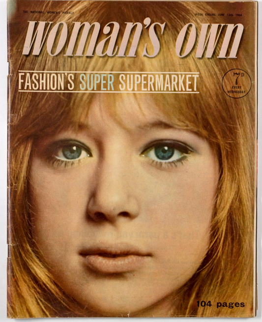 PATTIE BOYD Rita Hayworth HURN Audrey Hepburn WOMAN'S OWN magazine 13 June 1964