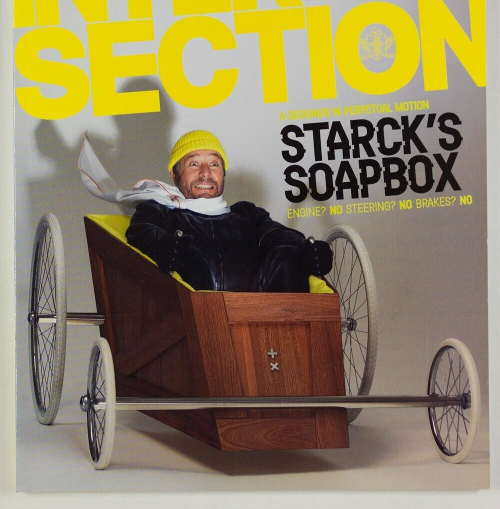 PHILIPPE STARCK's Soapbox RINKO KIKUCHI Intersection car magazine MAN IN MOTION