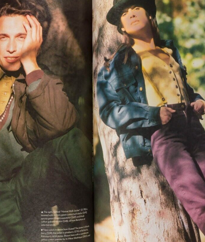 CHRISTY TURLINGTON Kareem Abdul-Jabbar RUBEN BLADES  LA Style magazine June 1998