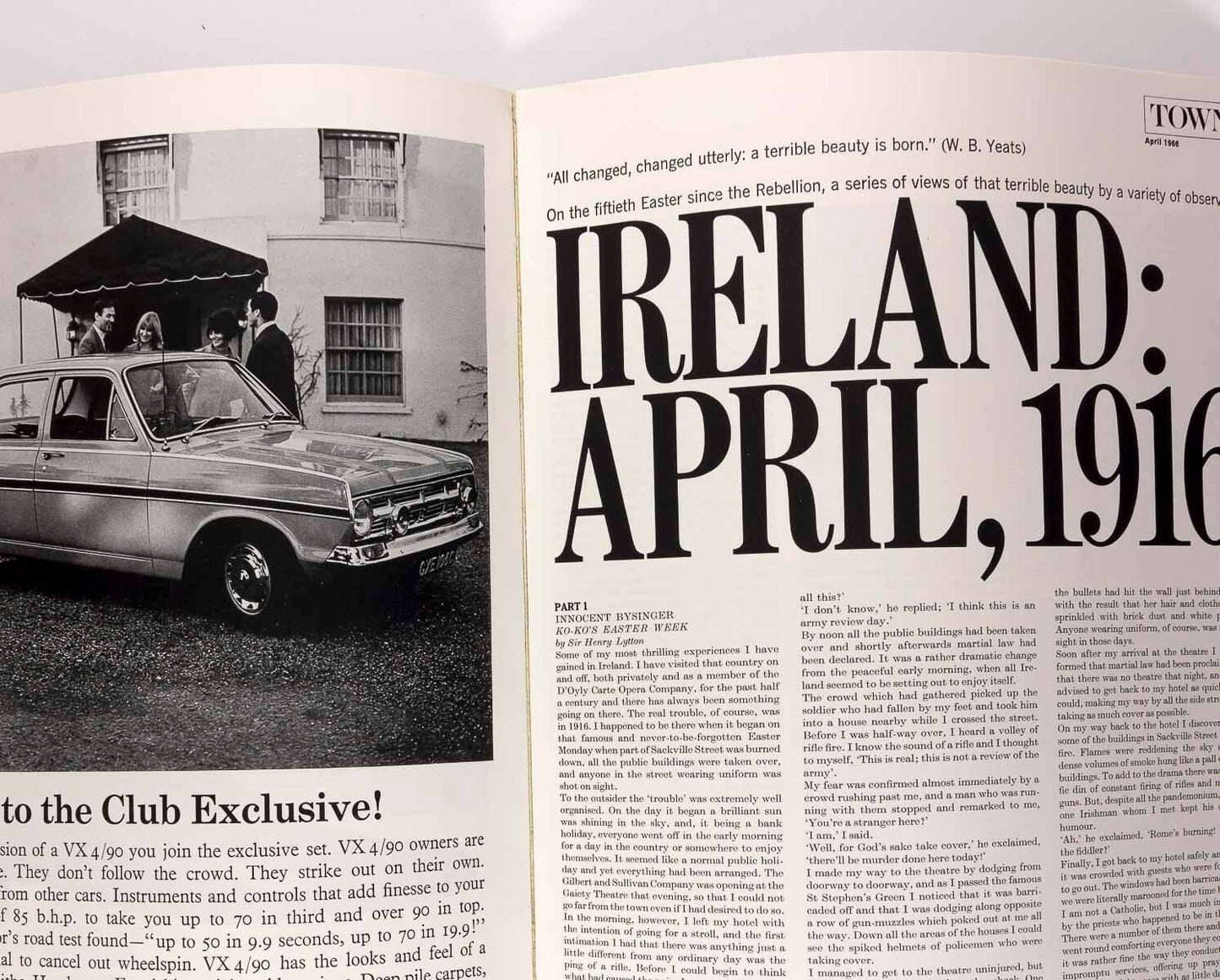 EDINA RONAY Alan Aldridge OZ MAGAZINE TRIAL Ireland EASTER RISING troubles TOWN
