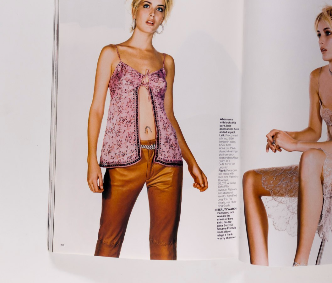 STELLA TENNANT Michelle Behennah KEANU REEVES Elle May 1997 magazine COCO CHANEL