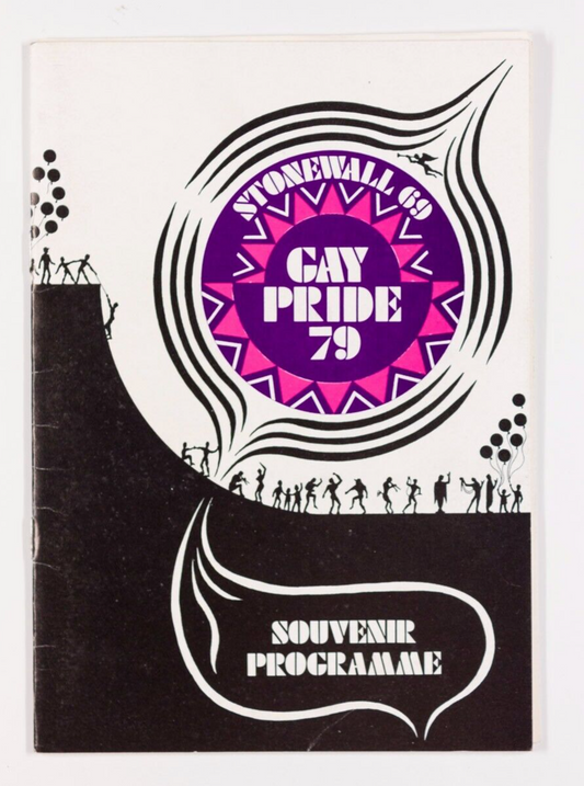 GAY PRIDE 1979 Stonewall 1969 Lesbian Line LGBT+ Souvenir Programme UK magazine