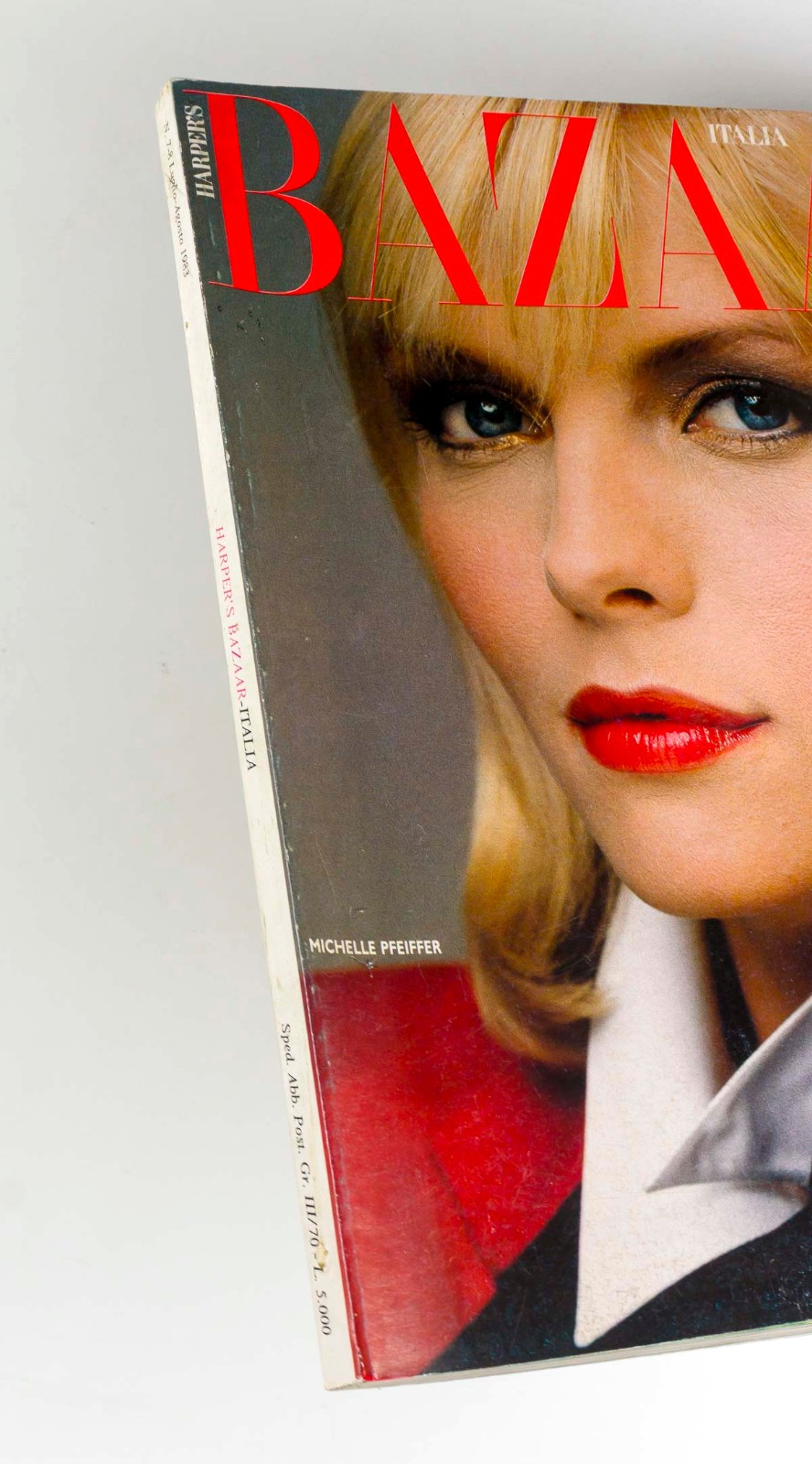 MICHELLE PFEIFFER Grease 2 ANTONIO LOPEZ Janice Dickinson HARPERS 08 1983 WARHOL