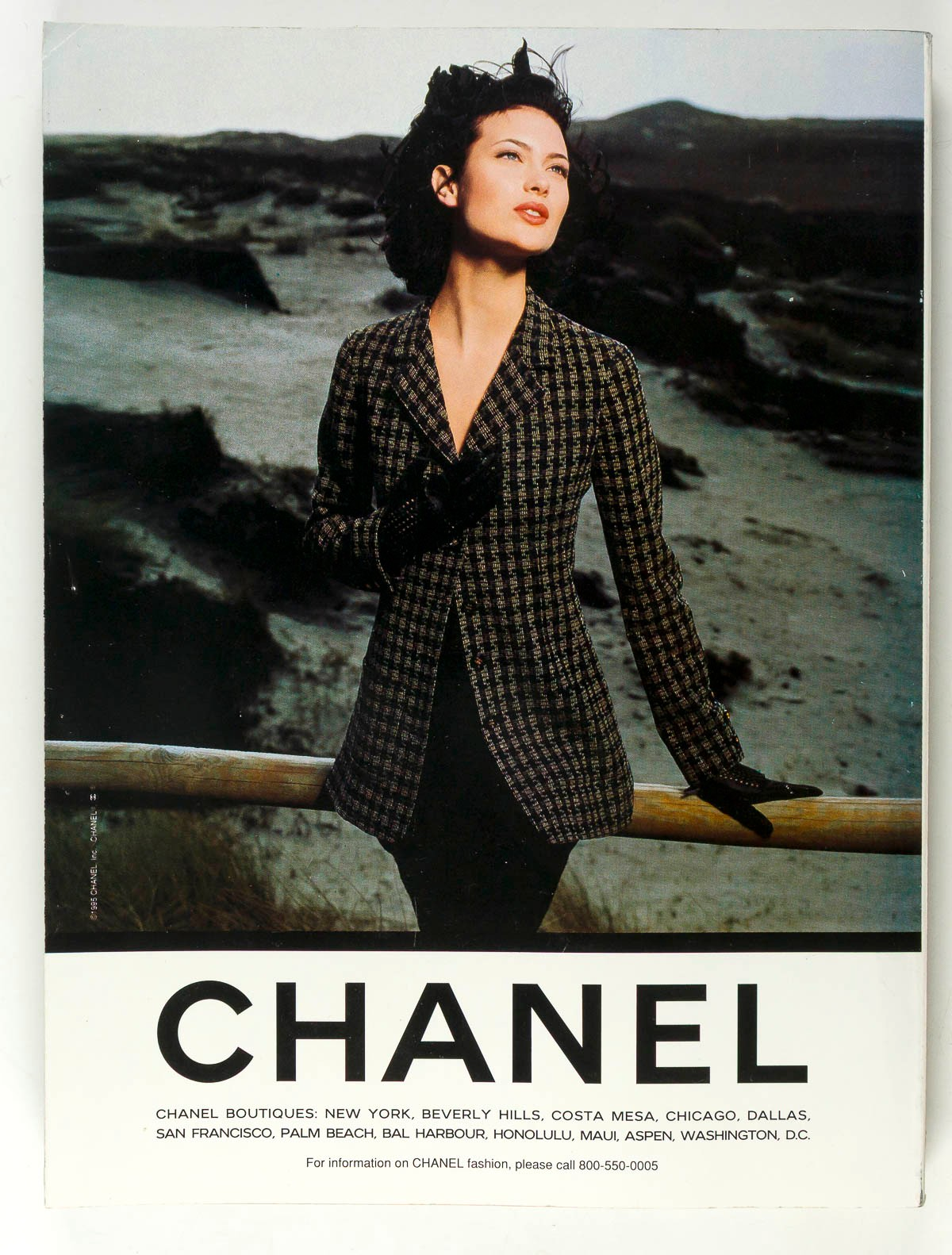 CHRISTY TURLINGTON Kristen McMenamy TOM CRUISE Al Pacino US ELLE September 1995