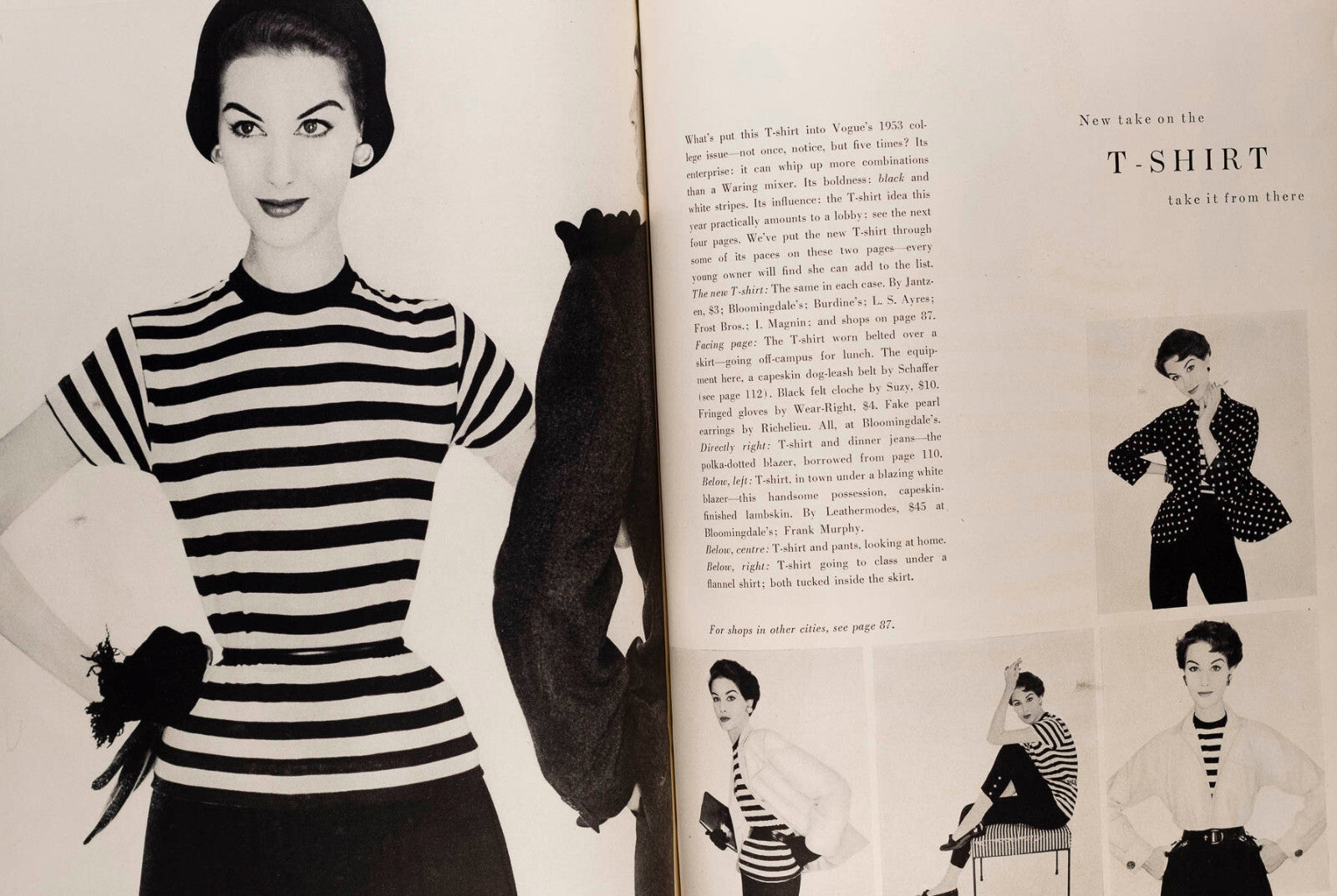 Erwin Blumenfeld HORST Rene Bouche CLAUDE COFFIN Diane Arbus VOGUE magazine VTG