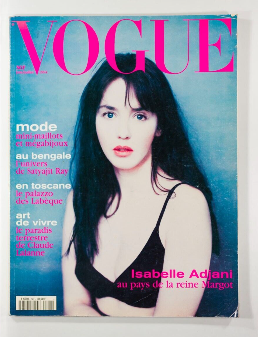 ISABELLE ADJANI Christy Turlington HELMUT NEWTON Vogue 1994 JUERGEN Roversi 747