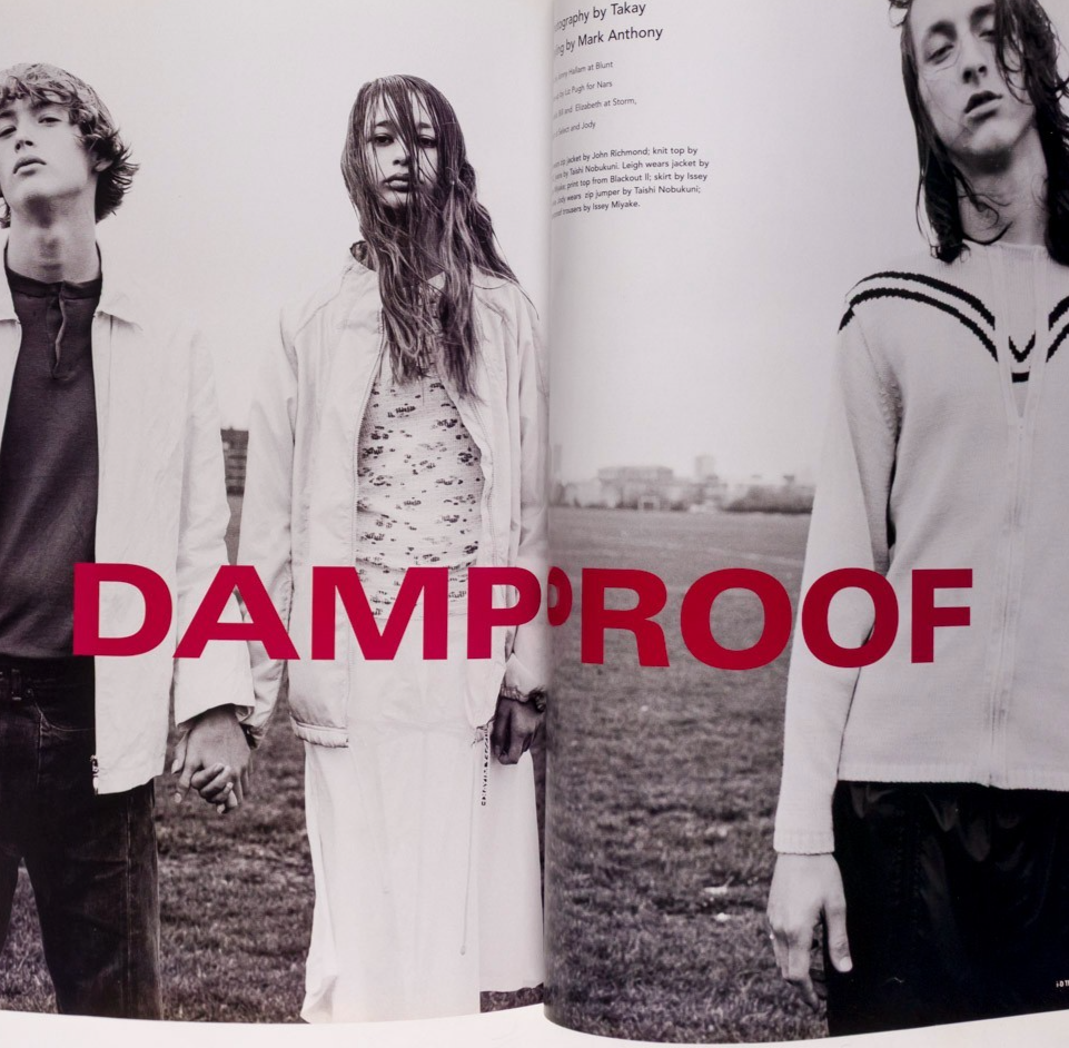 Gisele MAURIZIO CATTELAN Kelis i-D March 2000 Junya Watanabe MARC JACOBS Chic UK