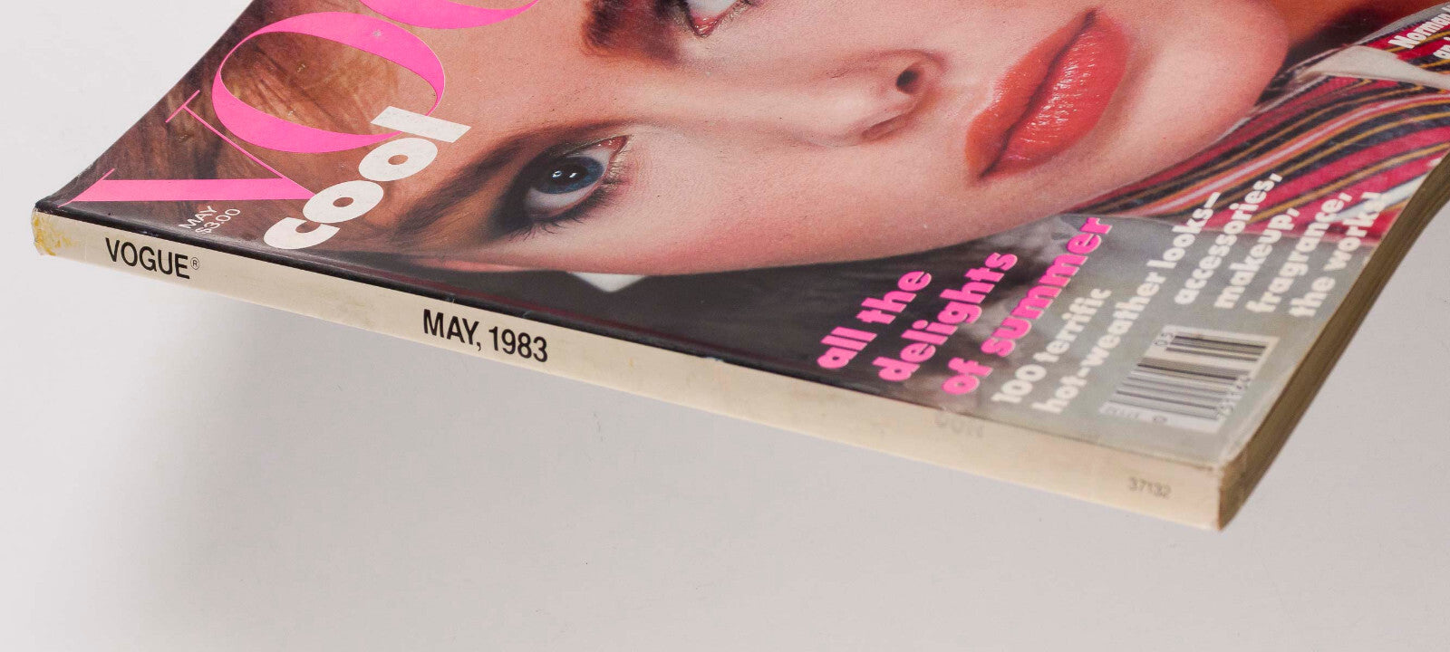 Laura Helm NORMAN MAILER Helmut Newton BLONDIE Vogue May 1983 Richard Burton VTG