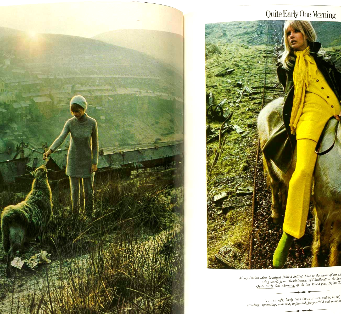 SARAH MOON HARRI PECCINOTTI Peter Blake SUE LLOYD Harper's Bazaar May 1969