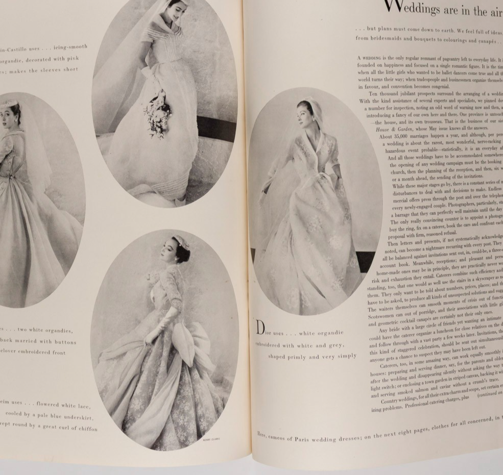 SUSAN ABRAHAM Norman Parkinson AUDREY HEPBURN Vogue May 1954 Rene Bouche GRUAU