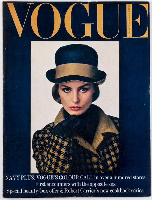 BARBRA STREISAND Jill Kennington BIBA Jean Shrimpton BRUCE DAVIDSON Navy Vogue