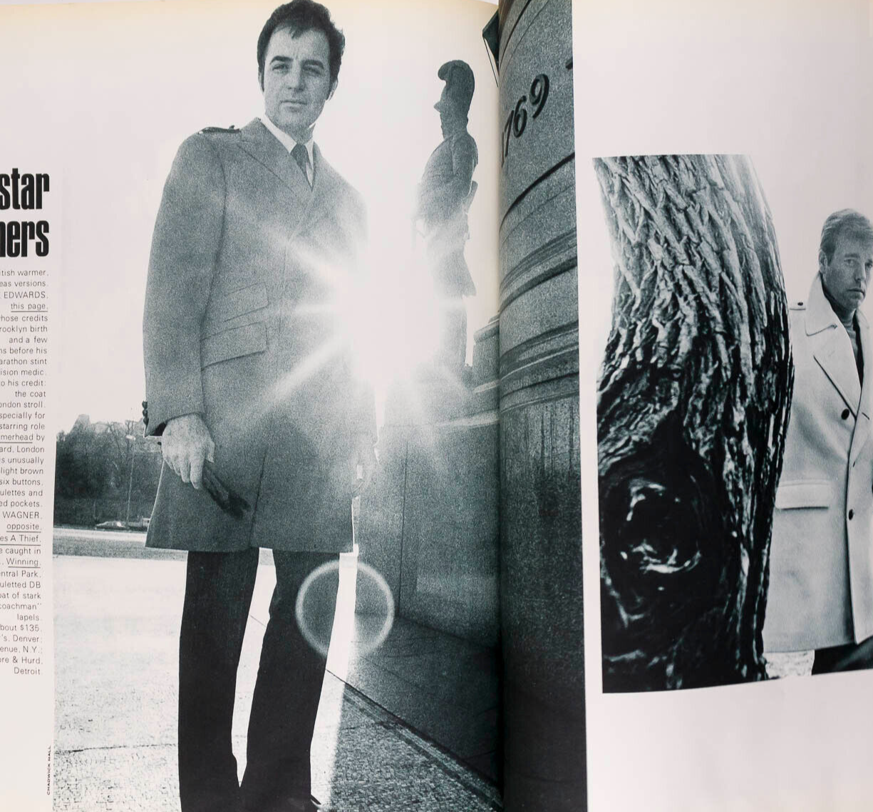 Omar Sharif ROBERT WAGNER Barbara Bain GQ magazine September 1968 Vidal Sassoon