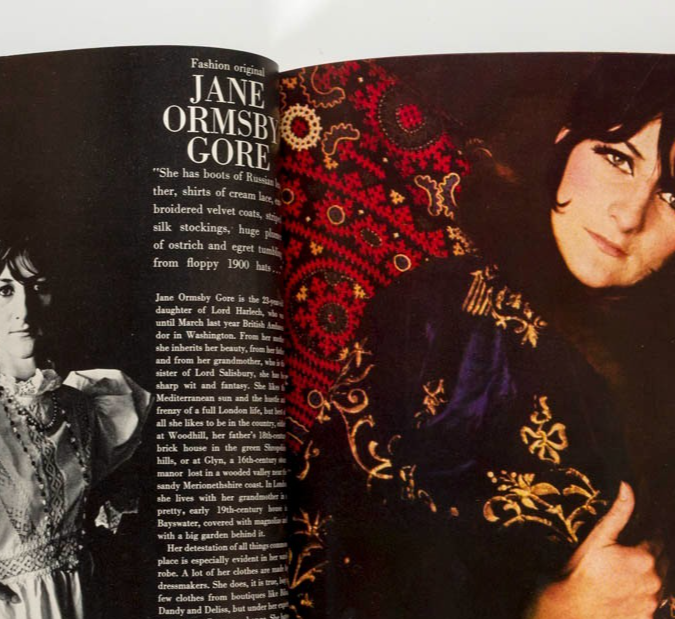 Chrissie Shrimpton MEXICO Veruschka BAILEY Vogue January 1966 60th birthday gift