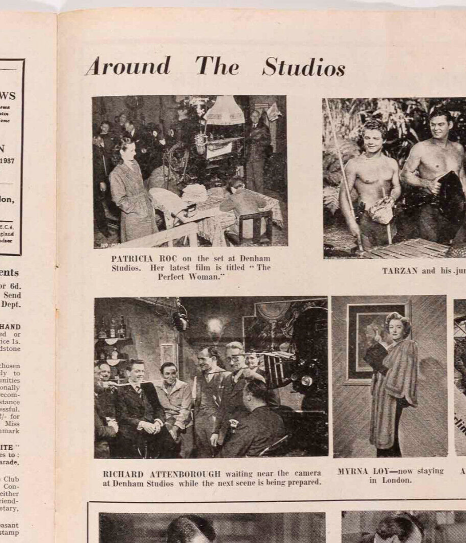 TYRON POWER Fred Astaire LAURENCE OLIVIER Judy Garland WEEKLY FILM NEWS magazine
