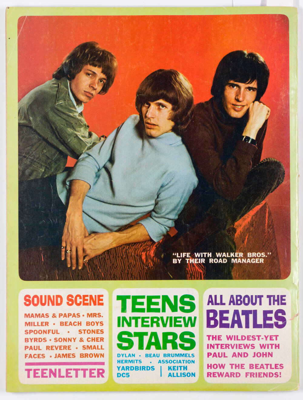 BIGGER THAN JESUS Lennon THE BEATLES Pattie Boyd DAVID CROSBY Datebook magazine