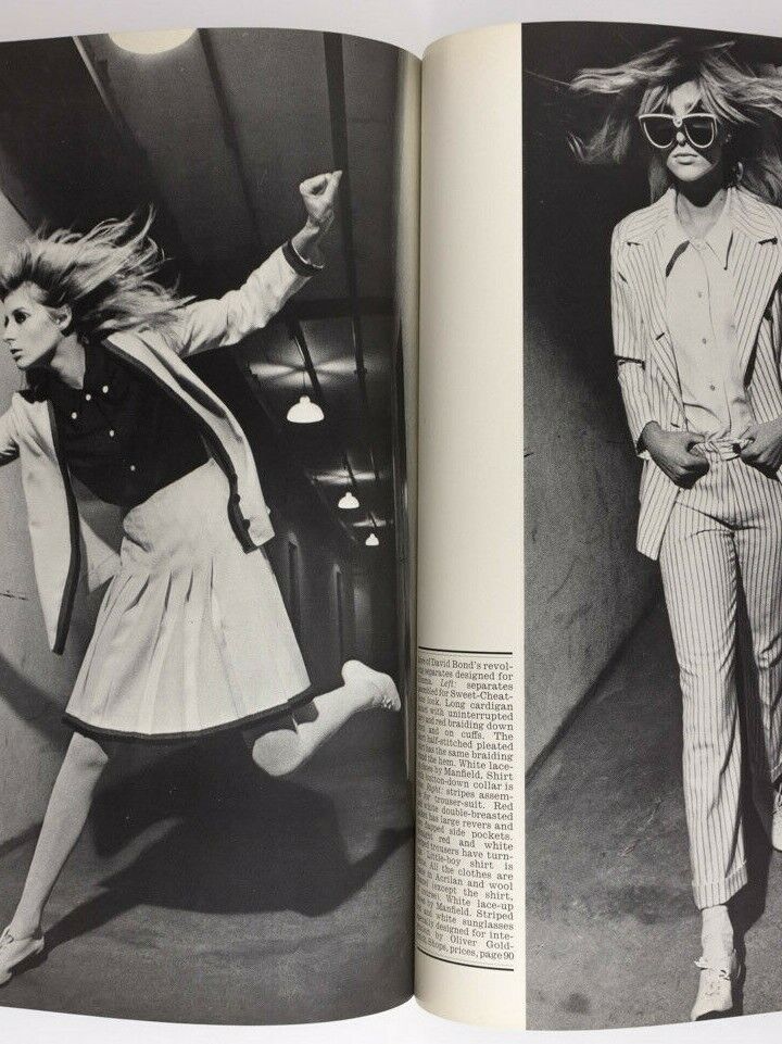 Max Maxwell HELMUT NEWTON Jill Kennington BRIDGET RILEY Corbusier QUEEN magazine