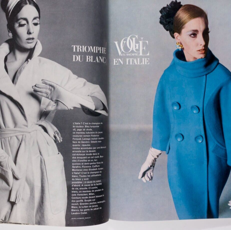 Jean Shrimpton WILLIAM KLEIN Tania Mallet PARIS VOGUE 1963 Balenciaga GIVENCHY