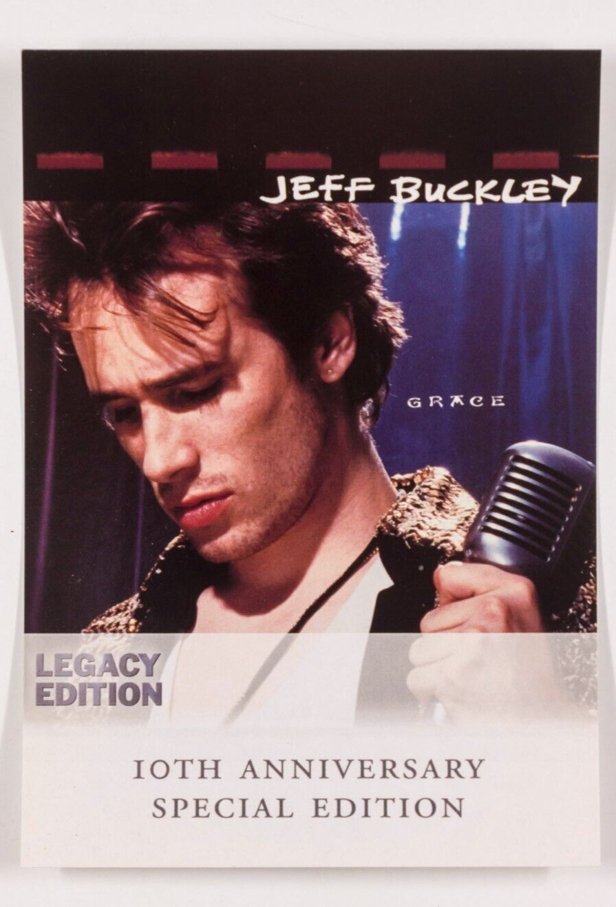 Jeff Buckley GRACE 10th Anniversary Special Legacy Edition POSTCARD album CD UK