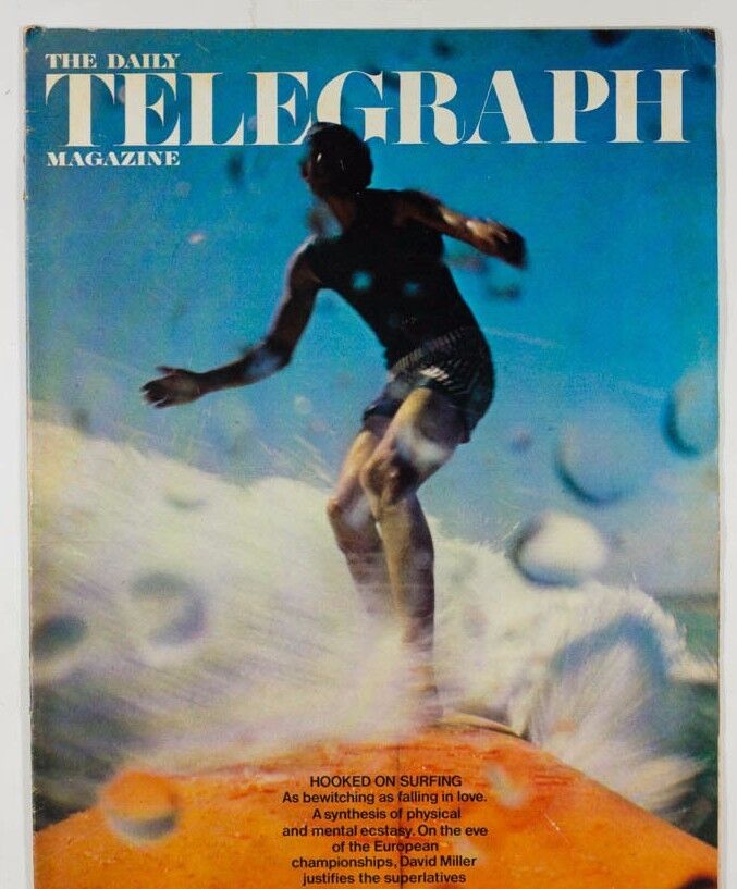 1960's SURFING magazine ANTHONY HOWARTH Surf DONALD JACKSON Hippie TELEGRAPH vtg