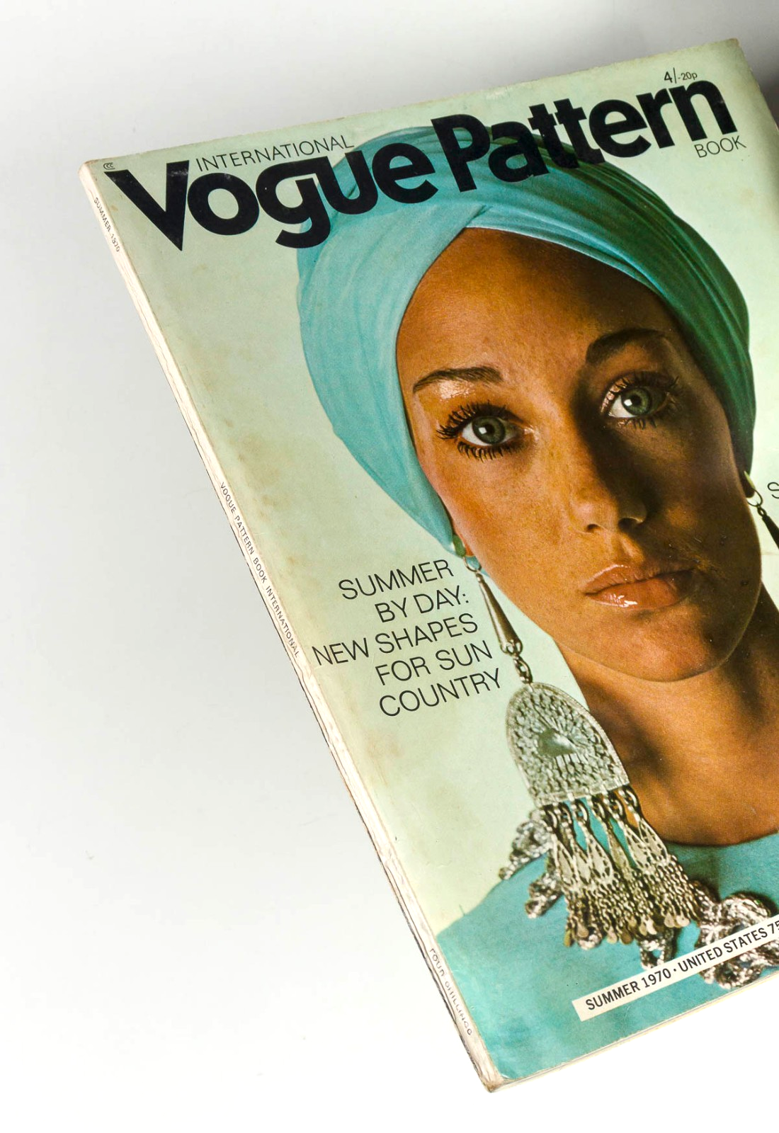 Marisa Berenson ANTONIO LOPEZ Couture SEAMING Kaftan VOGUE magazine Pattern book
