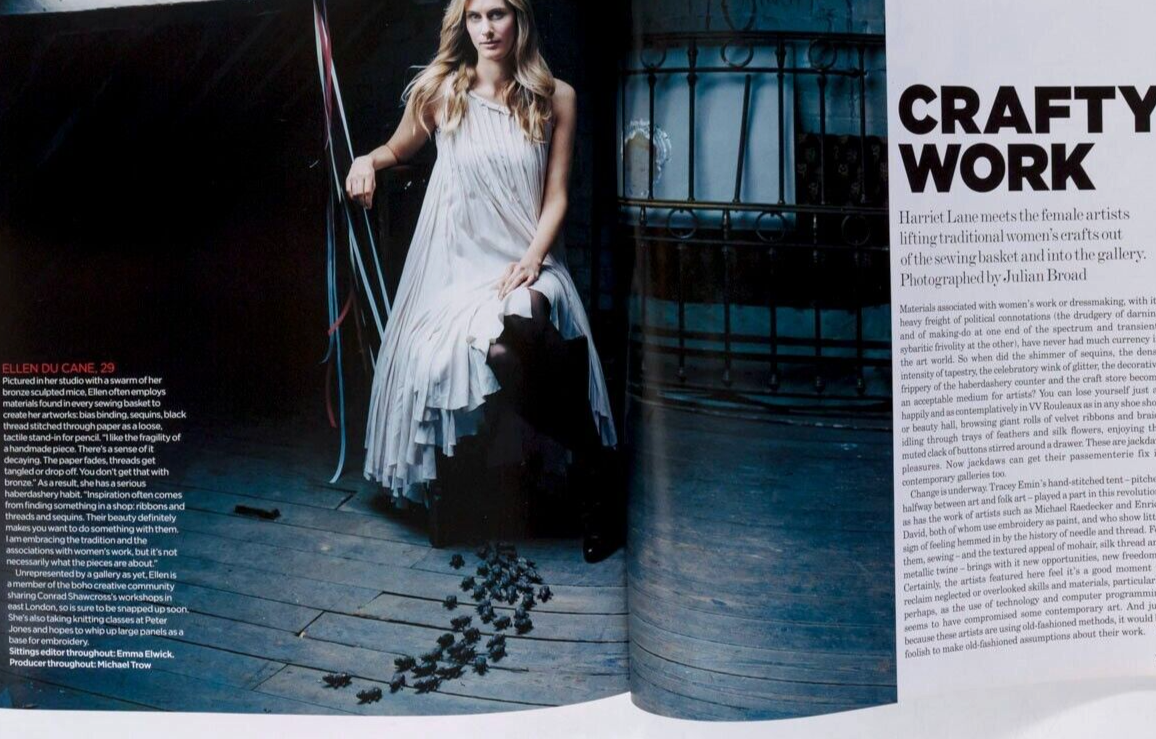 Jessica Stam TIM WALKER Coco Rocha SURREALISM IN VOGUE February 2007 Collections