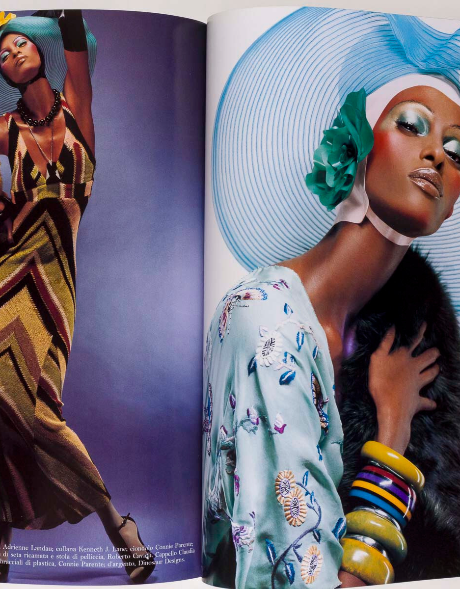 Elise Crombez ASIA ARGENTO Adrien Brody VOGUE ITALIA January 2003 Naomi Campbell