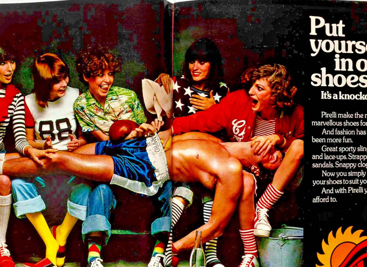 MICK RONSON Scott Antony COLIN BLUNSTONE Biba 19 MAGAZINE June 1974 Swimwear 70s