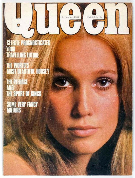 Marisa Berenson RALPH STEADMAN VAUGHAN Kaffe Fassett QUEEN Magazine October 1968