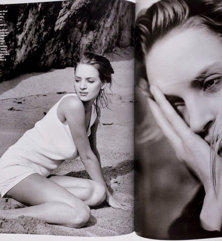 Vanessa Duve TATJANA PATITZ Milla PARIS VOGUE 90 Harry Dean Stanton UMA THURMAN