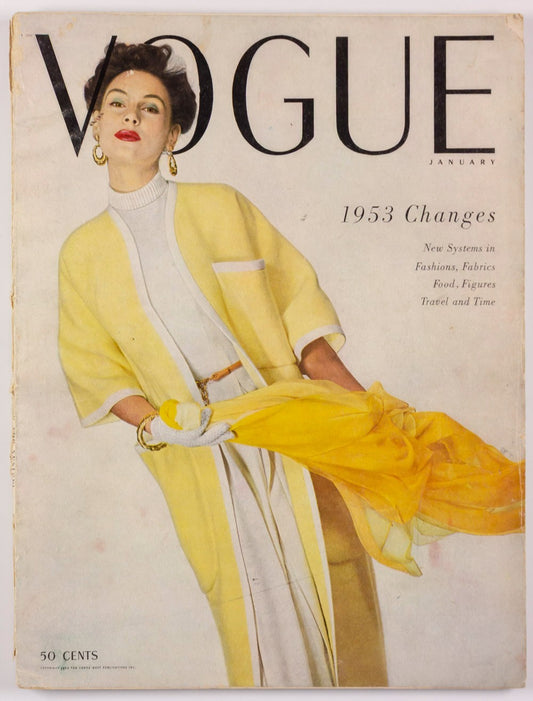 Nelly Nyad SUZY PARKER Erwin Blumenfeld VOGUE January  1953 Wallis Simpson BOAC