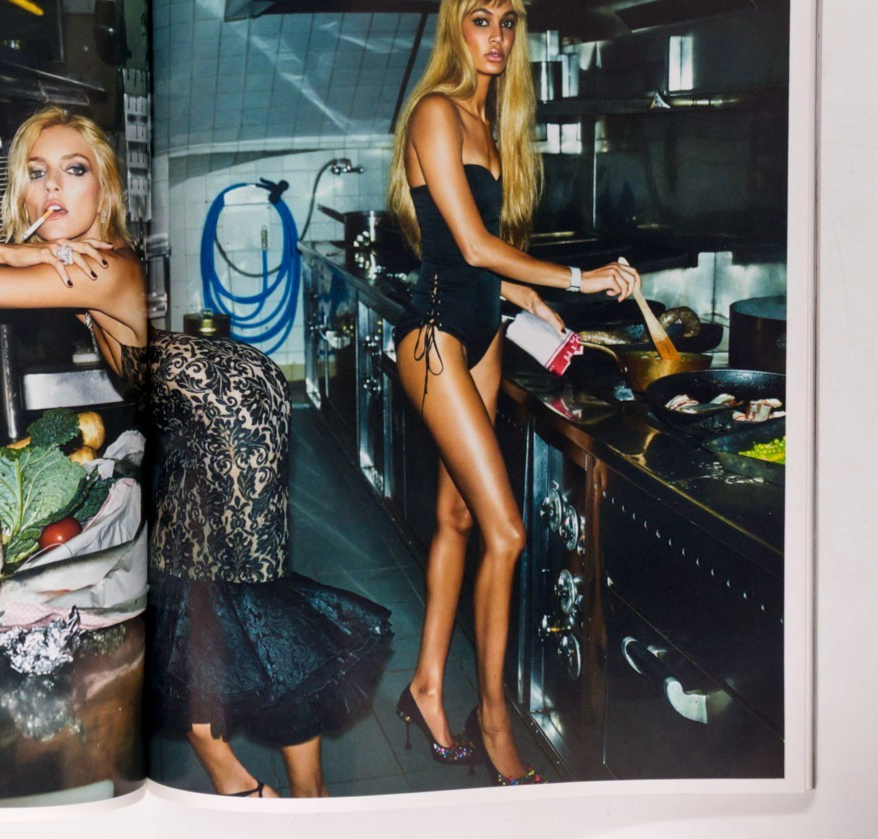 Natalia Vodianova NATASHA POLY Ashley Graham VOGUE ITALIA December 2017 Custom