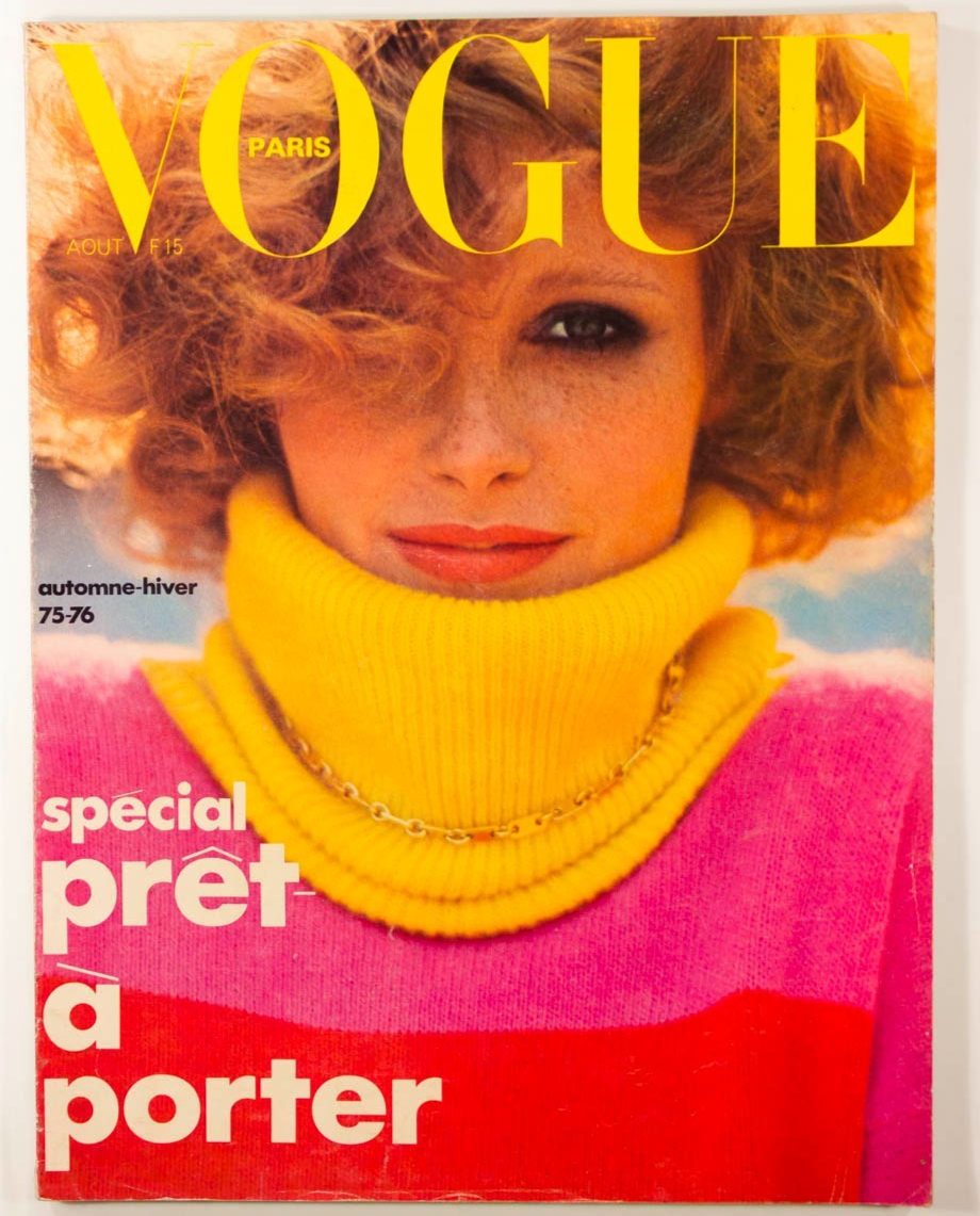 Valeska Chabouis HANS FEURER Pret-a-Porter PARIS VOGUE August 1975 Guy Bourdin
