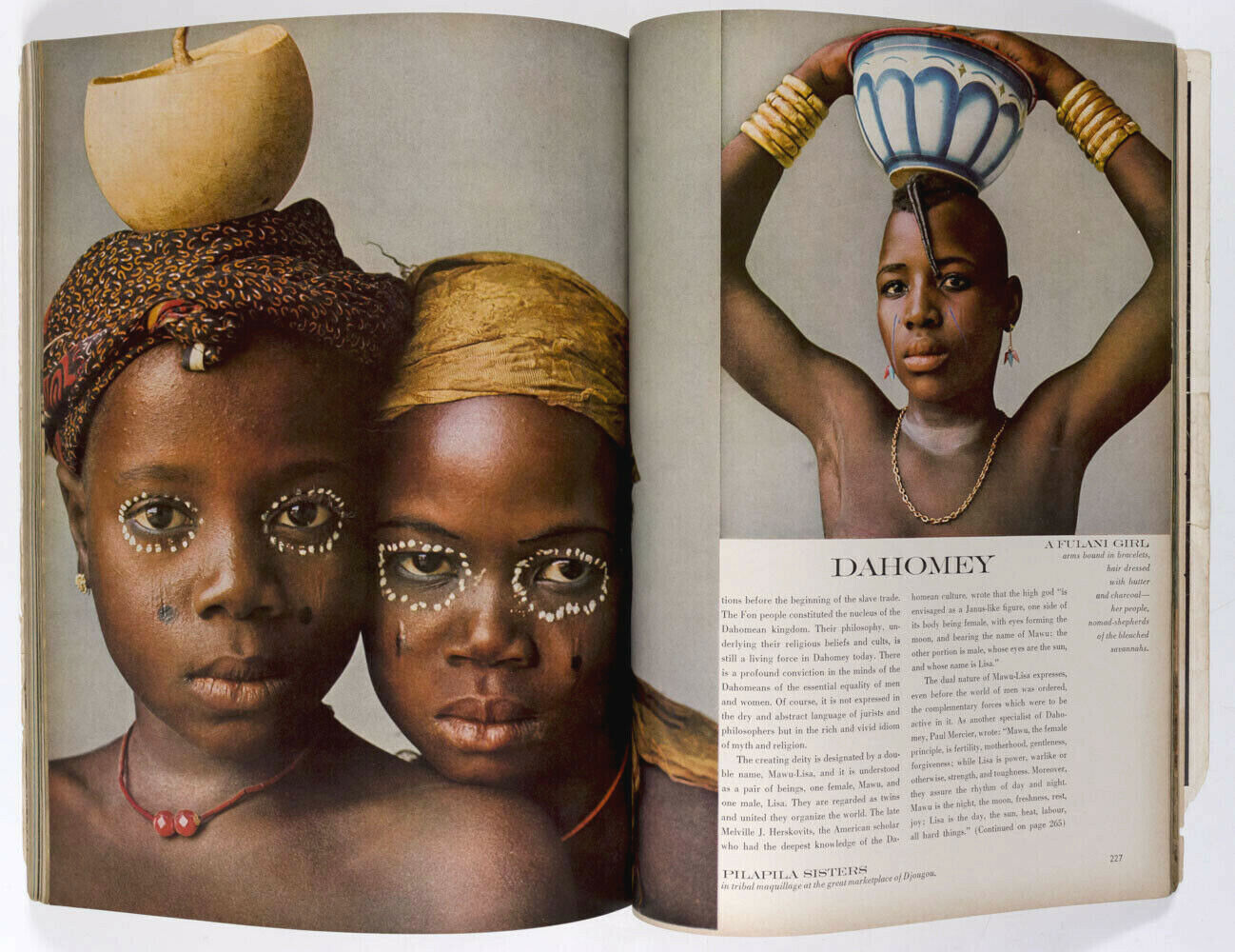 IRVING PENN Dahomey JEAN SHRIMPTON Salvador Dali RICHARD AVEDON Vogue magazine