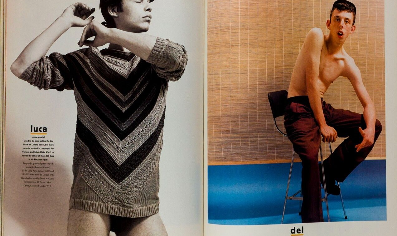 Nadja Auermann KRISTEN McMENAMY Tricky ELIZABETH HURLEY The Face magazine May 95