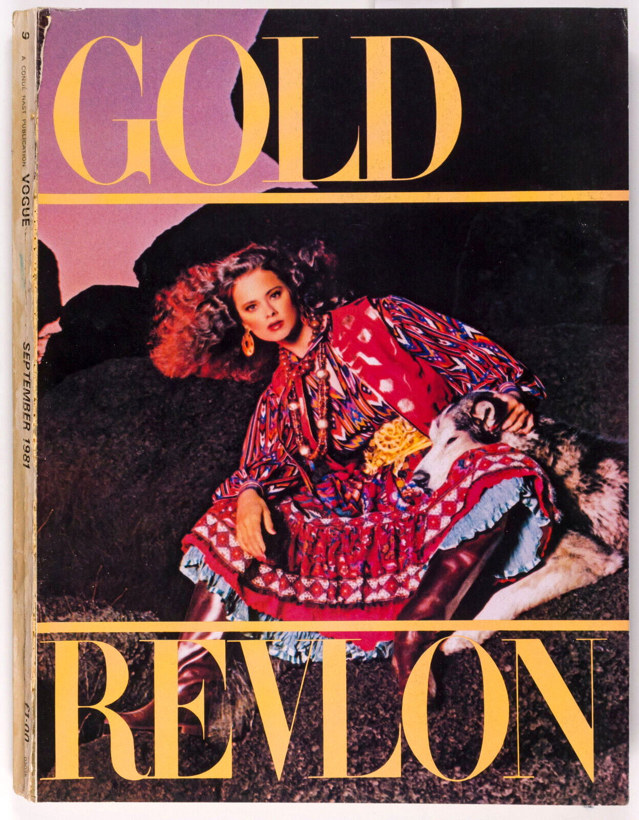 BRUCE WEBER Rowan Atkinson PARIS COUTURE Princess Diana GIANNI VERSACE vtg VOGUE