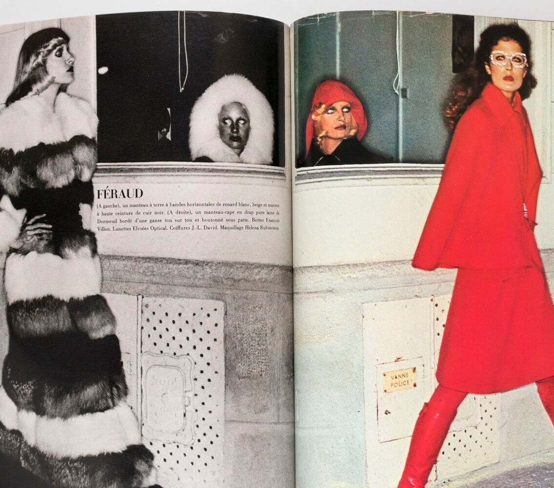 SYLVIE VARTAN Helmut Newton GUY BOURDIN Winter Collections BOB RICHARDSON  Vogue