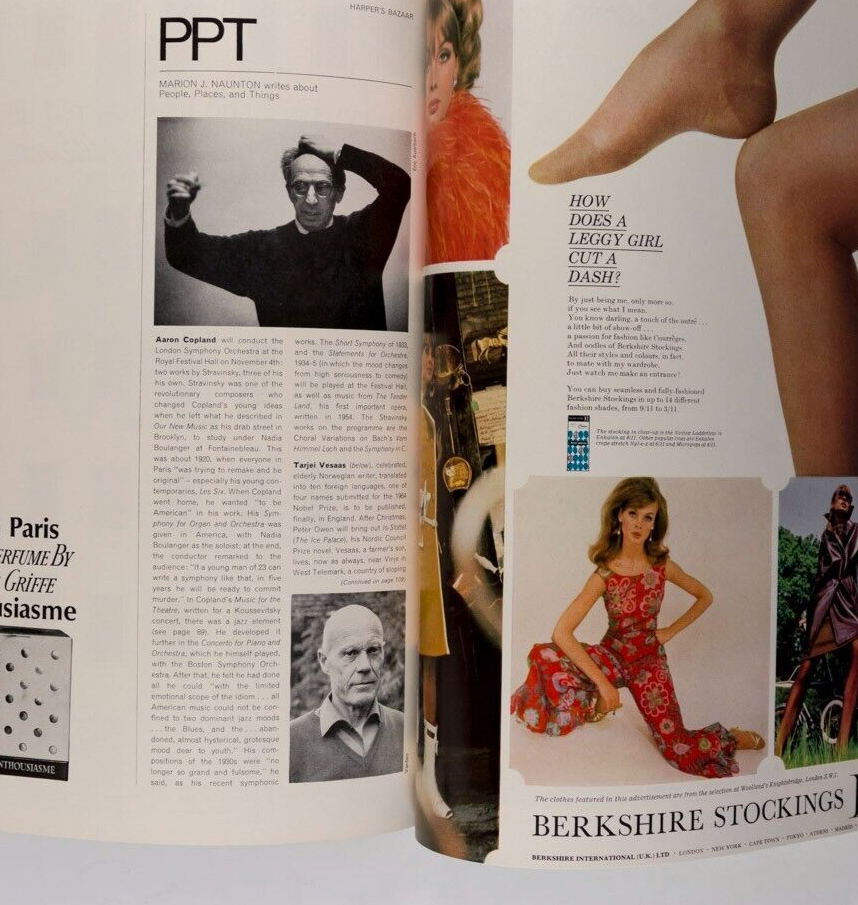 JEAN SHRIMPTON Jeanloup Sieff TOM KUBLIN Harpers Nov 1965 Donna Mitchell BRANDT