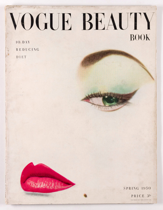 ERWIN BLUMENFELD Doe Eye JEAN PATCHETT Vogue Beauty Book Spring 1950 Lee Miller