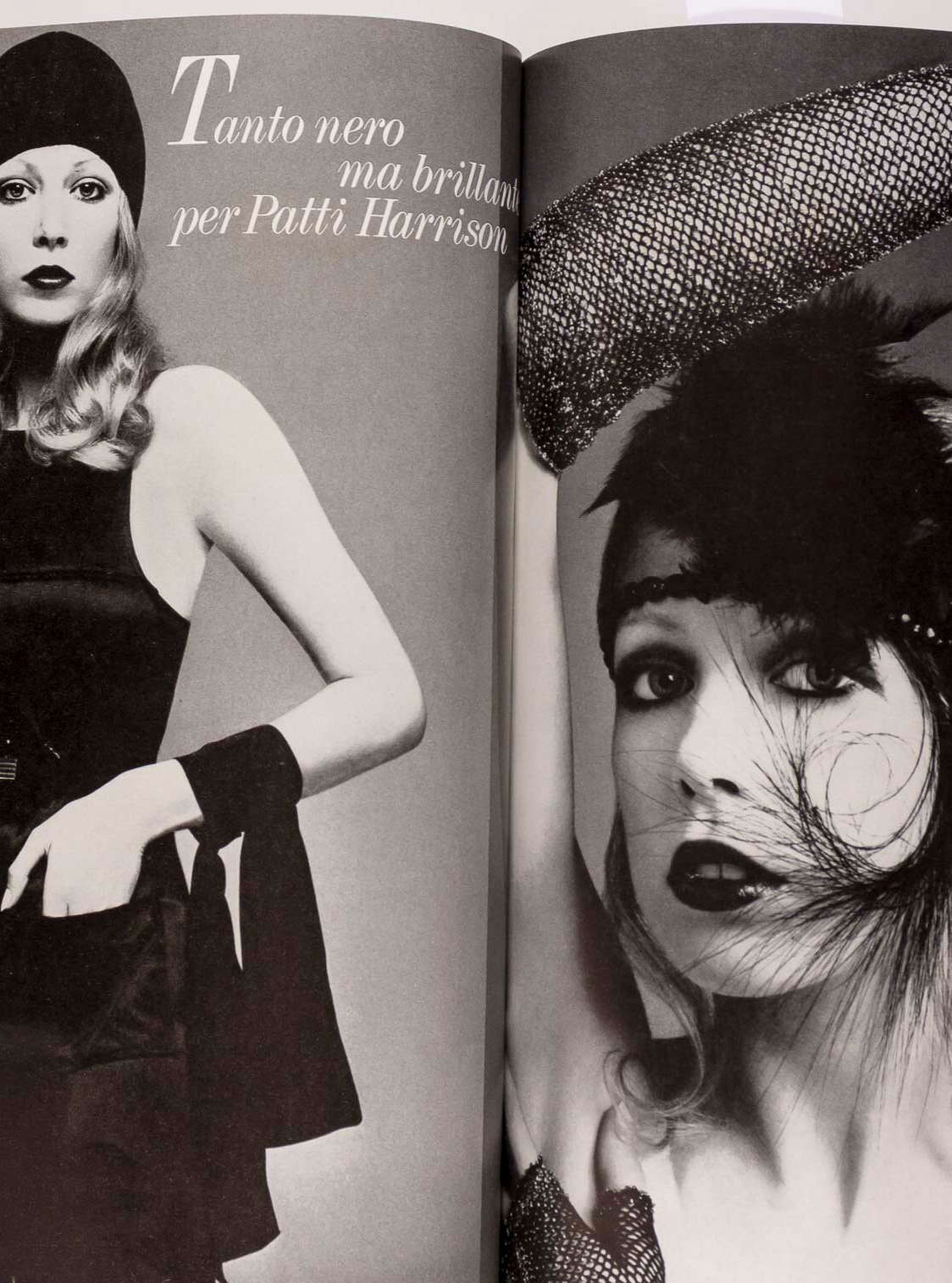 Ingrid Boulting PATTIE BOYD Deneuve JANE BIRKIN  Vogue Italia December 1969  YSL