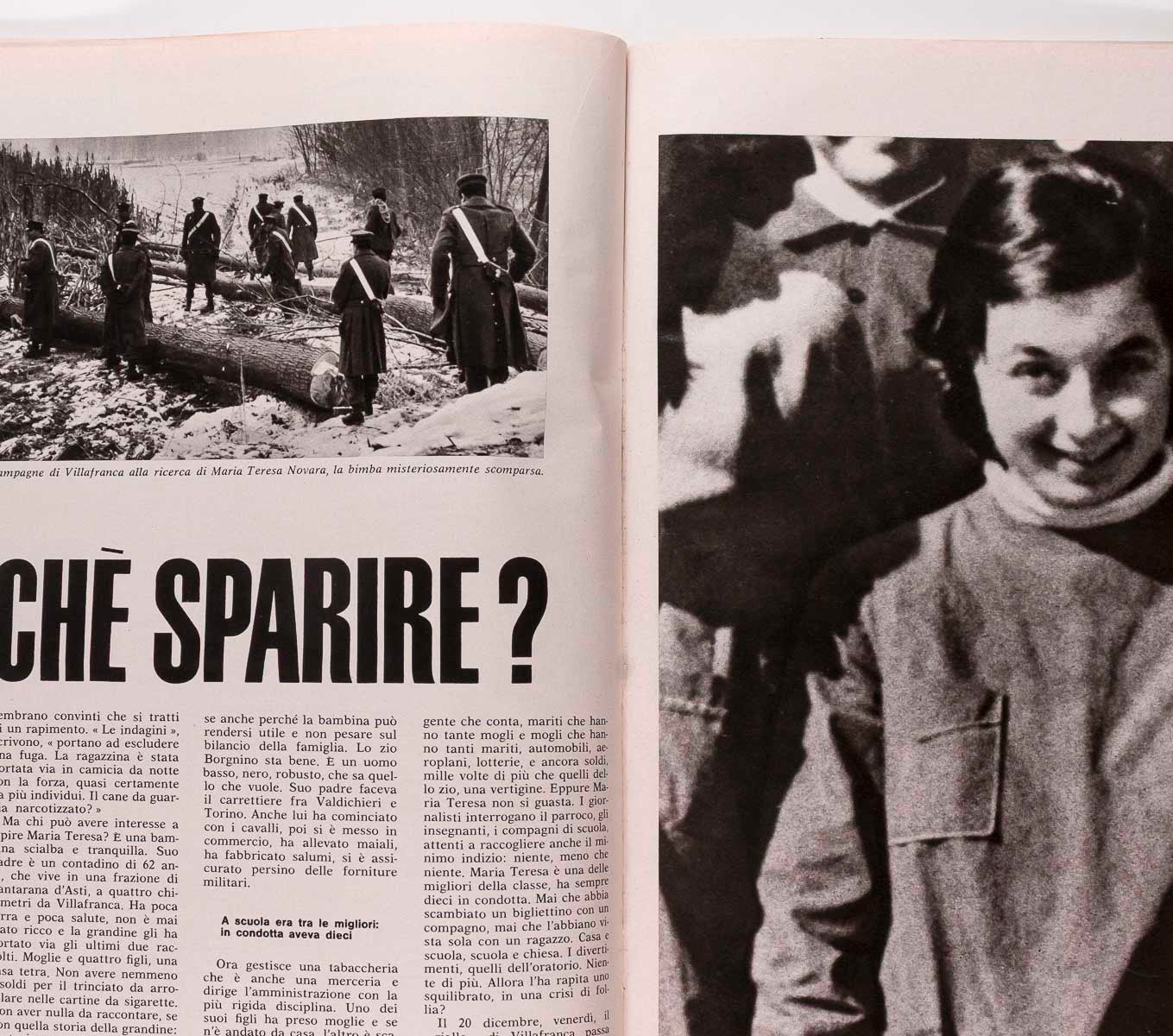 DONYALE LUNA for FELLINI rare Italian magazine EPOCA vtg 1960's Satyricon film