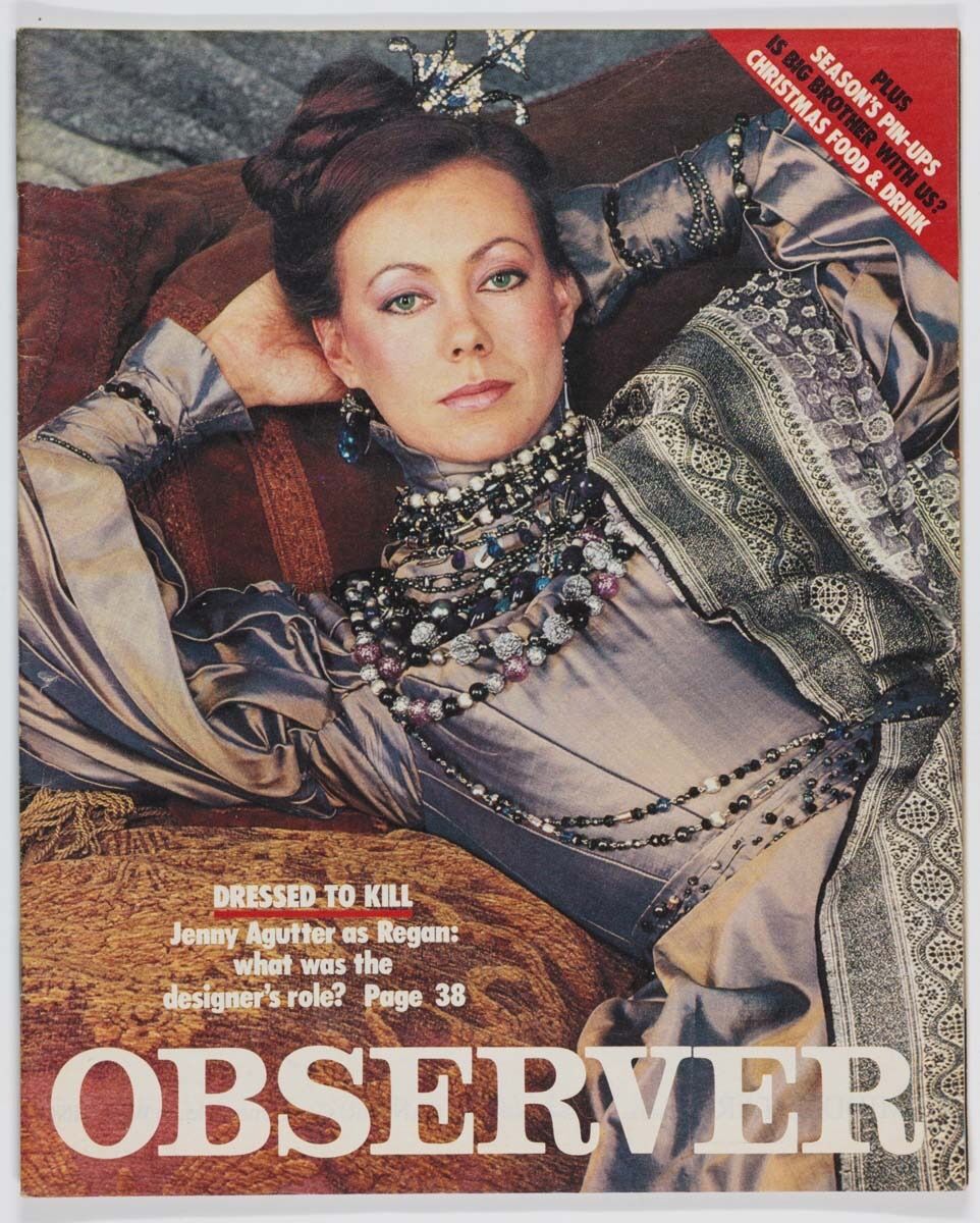 JENNY AGUTTER Simple Minds JULIE CHRISTIE Alice Krige VANDA Observer Magazine UK