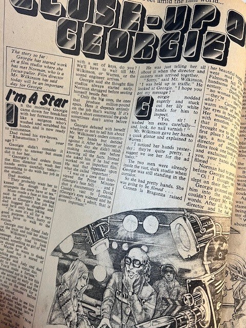 CAT STEVENS Michael Billington & Jackson EVE GRAHAM Valentine magazine SLADE 70s