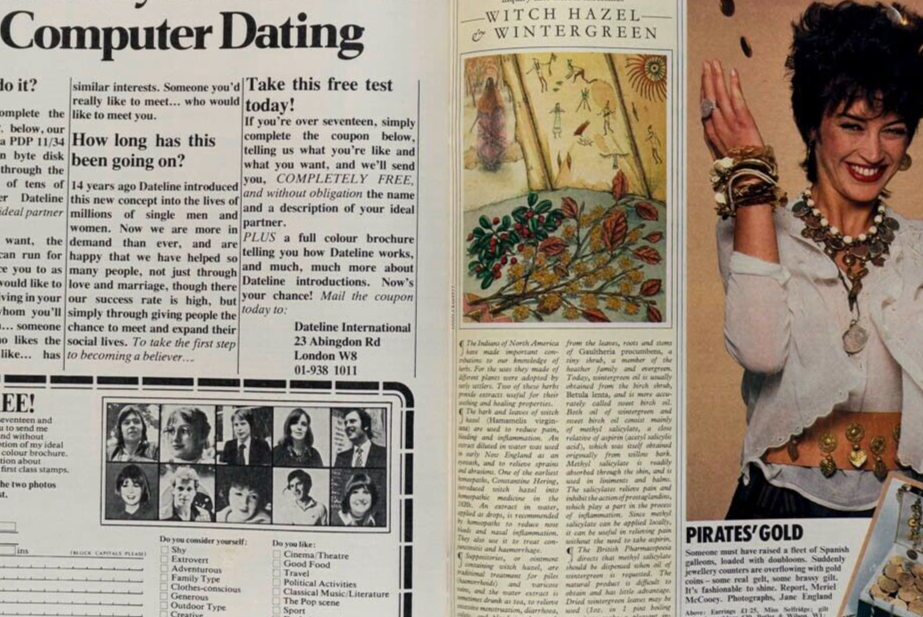 Elizabeth Taylor SPACE AGE SHUTTLE Jeff Beck SUNDAY TIMES magazine 1981 May GOLD