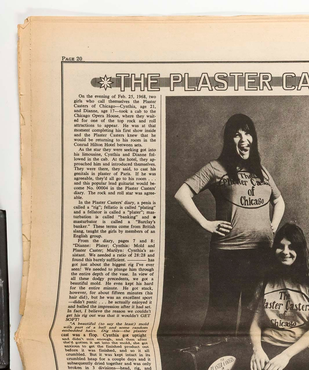 THE GROUPIES Miss Mercy ROLLING STONE February 15 1969 27 Baron Wolman GTO's vtg