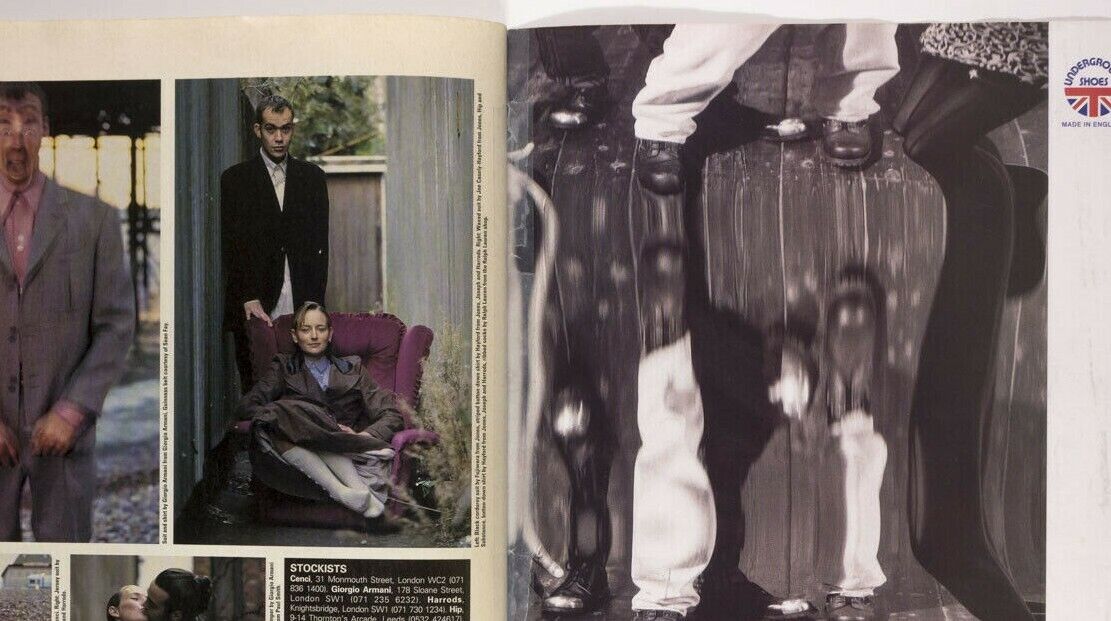 KATE MOSS 1st i-D magazine CORINNE DAY Helmut Lang JUERGEN TELLER December 1993