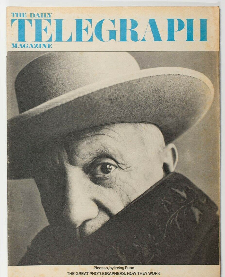 Picasso IRVING PENN Timo Makinen MAUDIE JAMES Ossie Clark VTG Telegraph magazine