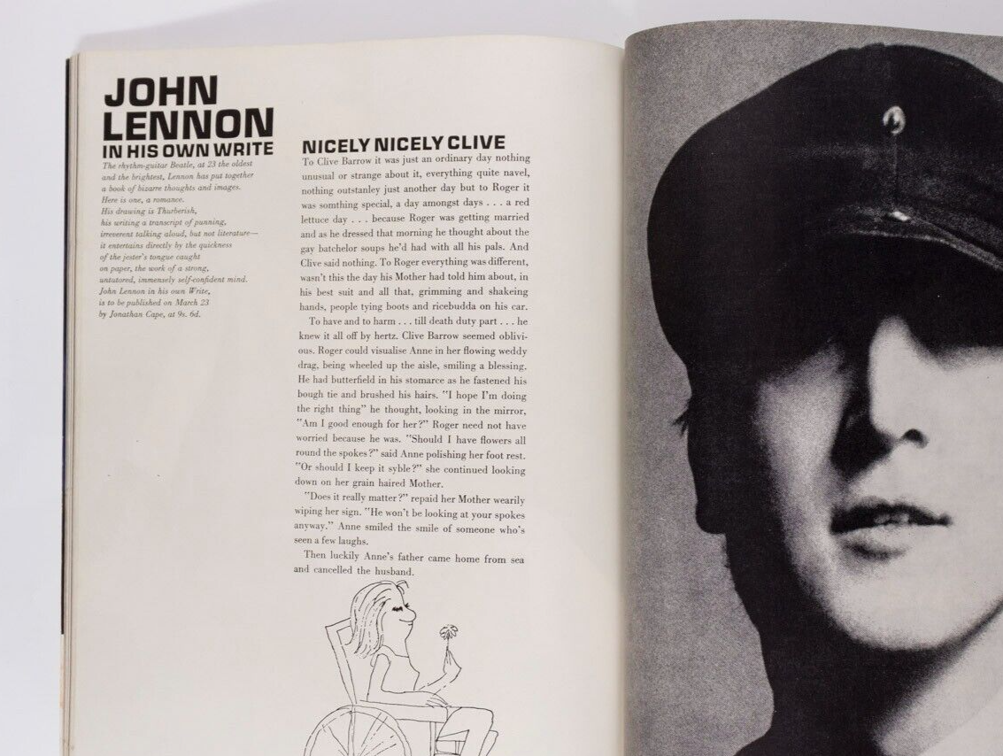 JEAN SHRIMPTON John Lennon APRIL ASHLEY Vogue March 1964 Biba CHANEL vtg MOD UK