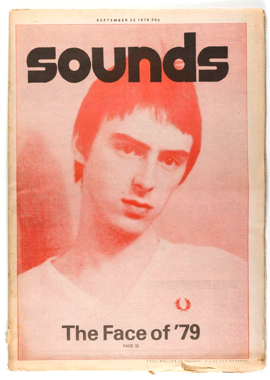 PAUL WELLER The Jam 79 SLITS Patti Smith MOD Lenny Kaye SOUNDS 22 September 1979