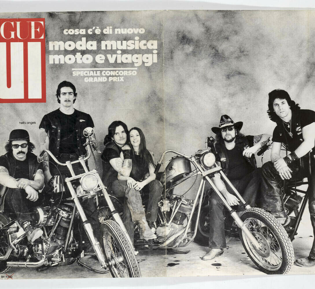 BIKERS Herb Ritts ALAN VEGA Steven Meisel SHEENA EASTON Vespa VOGUE LUI magazine