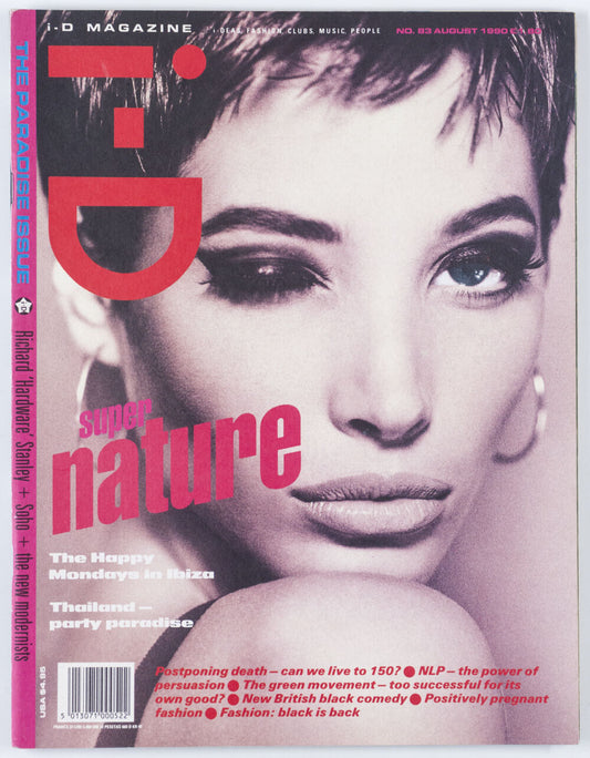 Christy Turlington JUERGEN TELLER Happy Mondays SARAH STOCKBRIDGE  i-D magazine